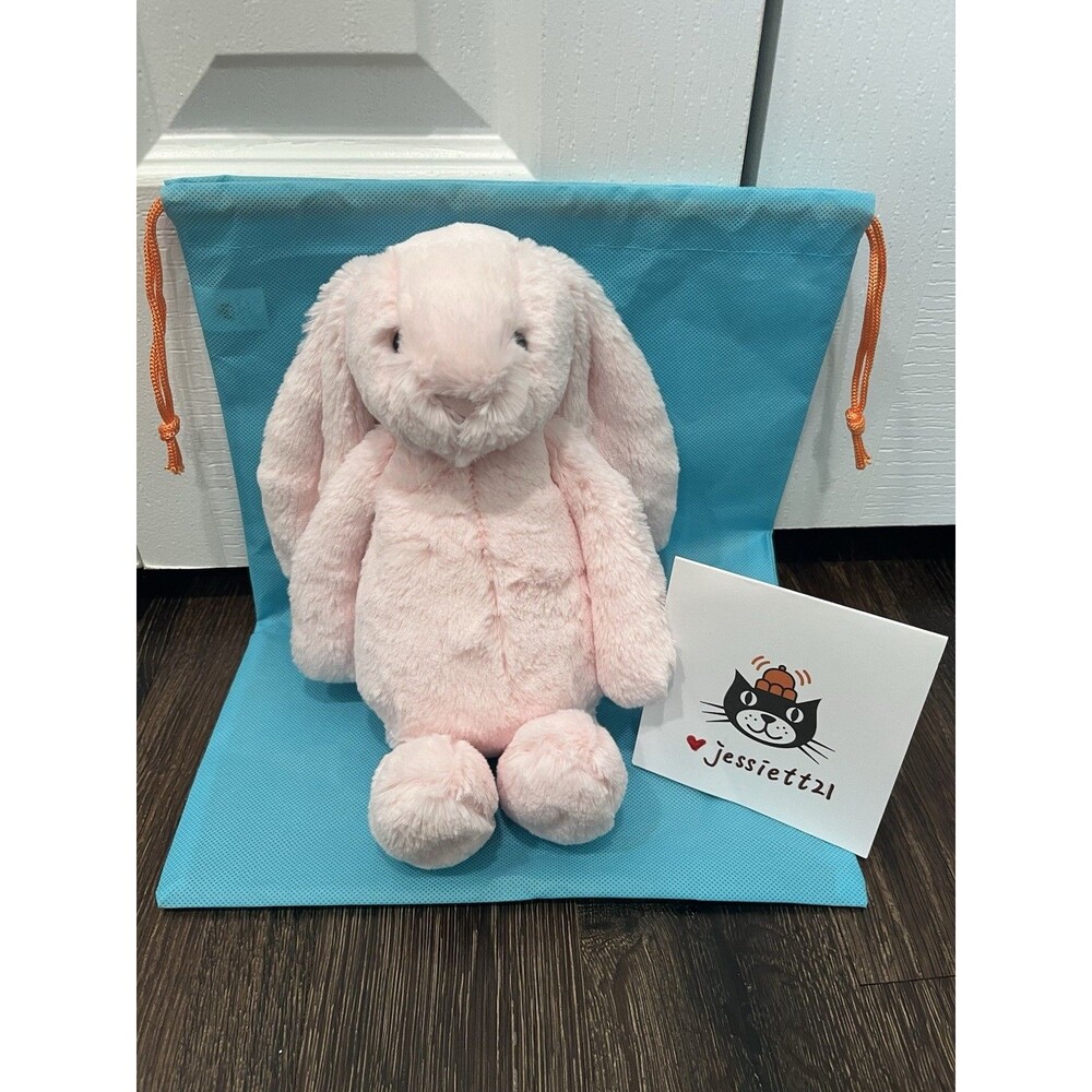 Jellycat Bashful Pink Bunny 12.2" MEDIUM 100% Authentic NWT US SHIP FAST